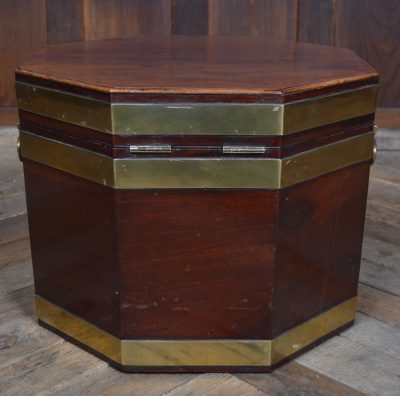 Georgian Mahogany Cellarette / Wine Cooler SAI3559 - Image 8