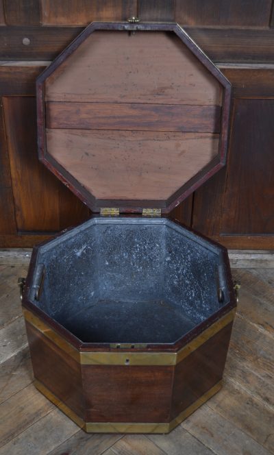 Georgian Mahogany Cellarette / Wine Cooler SAI3559 - Image 10