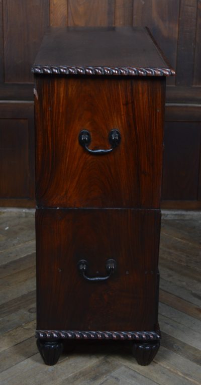 Anglo-Indian Padouk Campaign Chest SAI3556 - Image 15