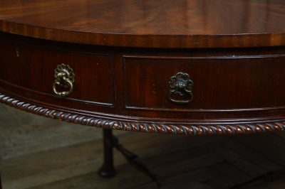 Edwardian Mahogany Drum Table SAI3563 - Image 3