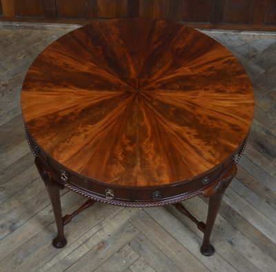 Edwardian Mahogany Drum Table SAI3563 - Image 6
