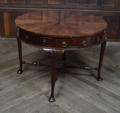 Edwardian Mahogany Drum Table SAI3563 - Image 10