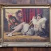 Oil On Canvas By Richard Geiger, Commedia Dell'arte SAI3599