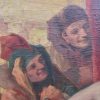 Oil On Canvas By Richard Geiger, Commedia Dell'arte SAI3599 - Image 3