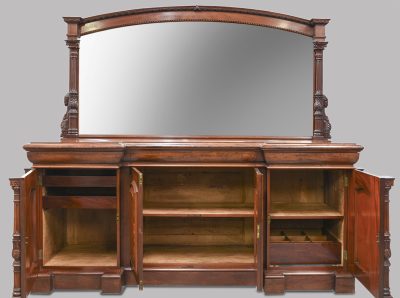 Quality, Large Mirror-Back Victorian Mahogany Chiffoniere (Sideboard) - Image 7
