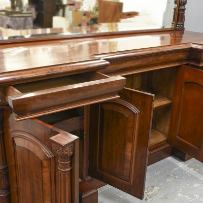 Quality, Large Mirror-Back Victorian Mahogany Chiffoniere (Sideboard) - Image 8
