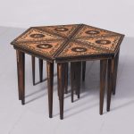 Set of 6 Sorrento Italian Inlaid Occasional Tables Antique Furniture