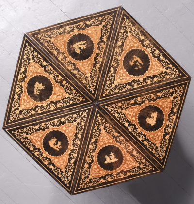 Set of 6 Sorrento Italian Inlaid Occasional Tables - Image 2