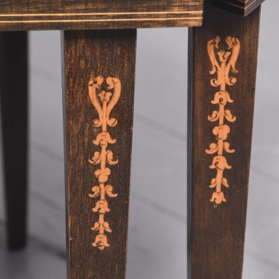 Set of 6 Sorrento Italian Inlaid Occasional Tables - Image 8