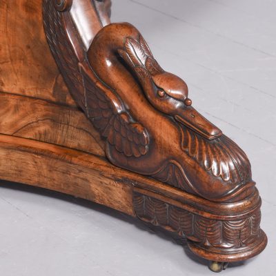 French Empire Marble Top Center Table - Image 2