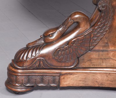 French Empire Marble Top Center Table - Image 4