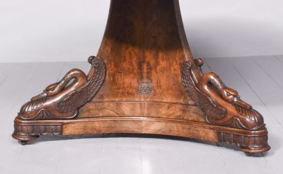 French Empire Marble Top Center Table - Image 6