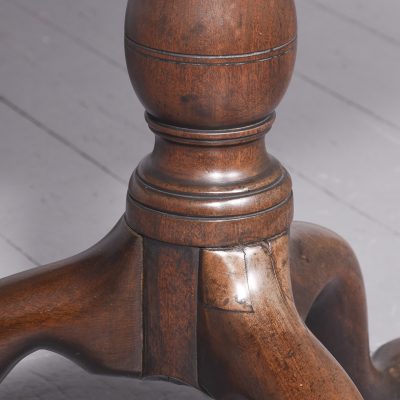 George III Mahogany Snap Top Table - Image 5