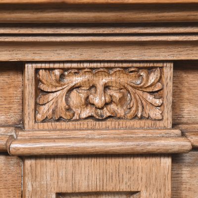 A Pair of Large Gothic Style Oak Side Tables - Image 10