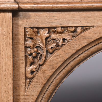 A Pair of Large Gothic Style Oak Side Tables - Image 12