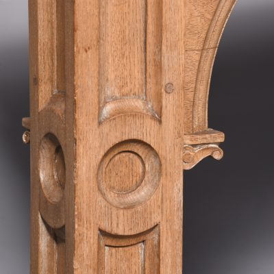 A Pair of Large Gothic Style Oak Side Tables - Image 14