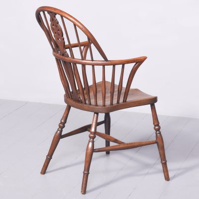 Elm and Beech Windsor Chair - Image 8