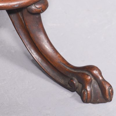 Victorian Upholstered Occasional Table - Image 3