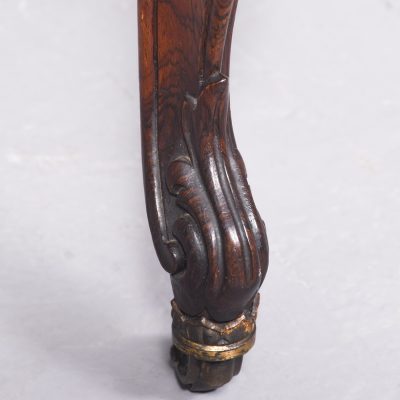 Exhibition Quality Carved Rosewood Centre Stool - Image 4