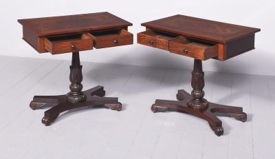 Pair of Chinese Pedestal Tables - Image 7