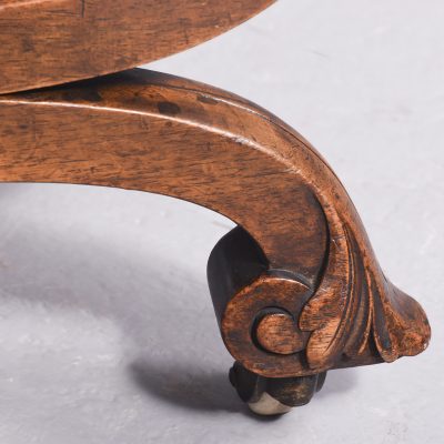 Scottish Walnut Stool - Image 3