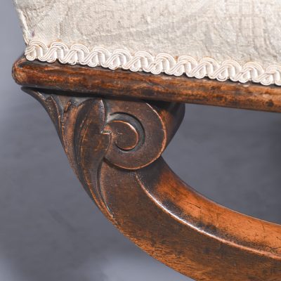 Scottish Walnut Stool - Image 5