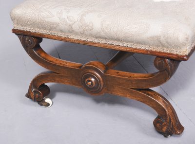 Scottish Walnut Stool - Image 6