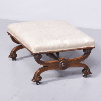 Scottish Walnut Stool - Image 7