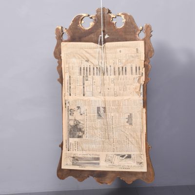 Pair of George II style Walnut and Gilded Mirrors - Image 2