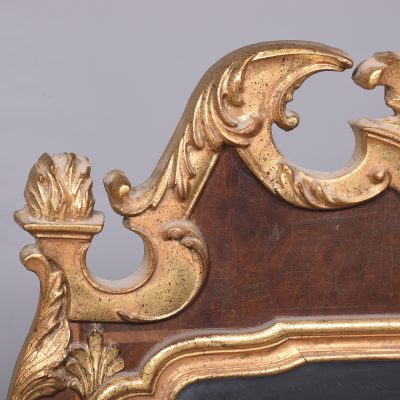 Pair of George II style Walnut and Gilded Mirrors - Image 4