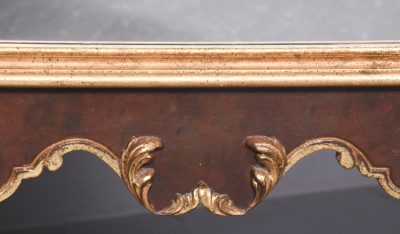 Pair of George II style Walnut and Gilded Mirrors - Image 5