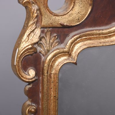 Pair of George II style Walnut and Gilded Mirrors - Image 9