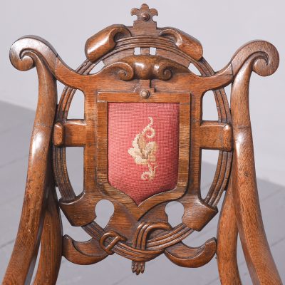 Carved Victorian Child’s Highchair - Image 2