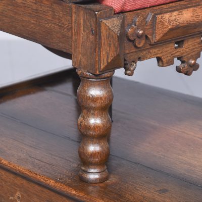 Carved Victorian Child’s Highchair - Image 8
