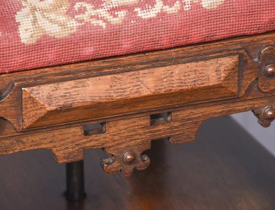 Carved Victorian Child’s Highchair - Image 11
