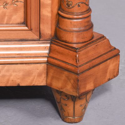 Pair of Monumental Satinwood Pedestals - Image 9