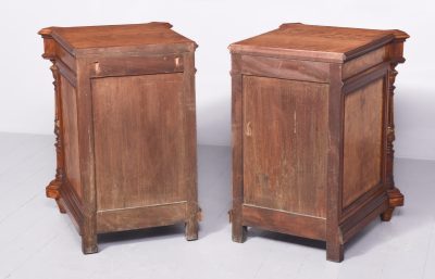 Pair of Monumental Satinwood Pedestals - Image 14