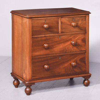 Neat Sized Victorian Chest of Drawers