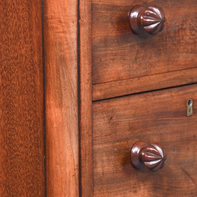 Fine Quality Mid-Victorian Mahogany Pedestal Desk - Image 4