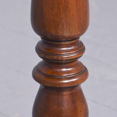 Handmade Regency-Style Mahogany Adjustable Duet Music Stand - Image 6