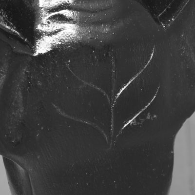 Carved African Buffalo Occasional Table - Image 2