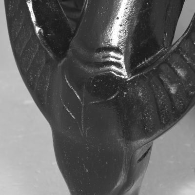 Carved African Buffalo Occasional Table - Image 6