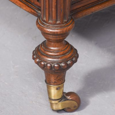 Exhibition Quality Walnut Canterbury - Image 3