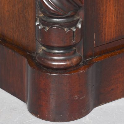 Pair of Mid-Victorian Carved Mahogany Small Chest of Drawers/Bedside Lockers - Image 2