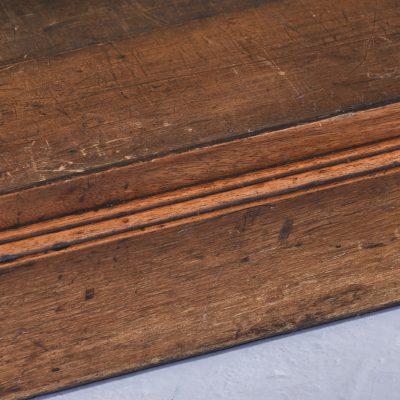 Late Victorian Walnut Open Bookcase with Adjustable Shelves - Image 9