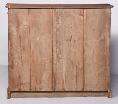 Late Victorian Walnut Open Bookcase with Adjustable Shelves - Image 10