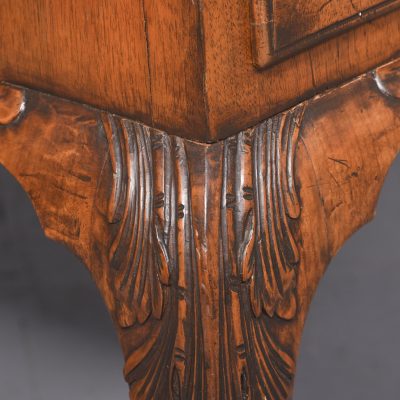 Early Georgian-Style, Freestanding Figured Walnut Writing Desk - Image 2