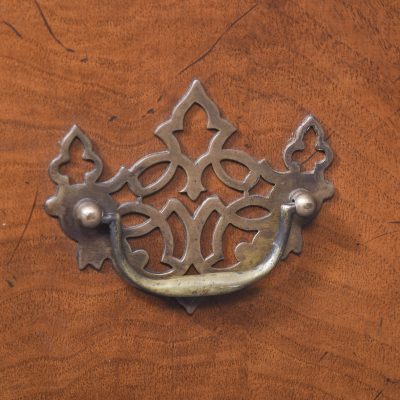 Early Georgian-Style, Freestanding Figured Walnut Writing Desk - Image 4