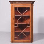 Large Georgian Style Corner Cabinet Antique Cabinets