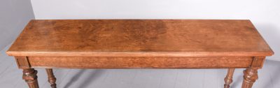 Wide William IV Pollard Oak Hall Table - Image 7